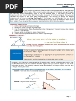 MODULE in RIGHT TRIANGLES