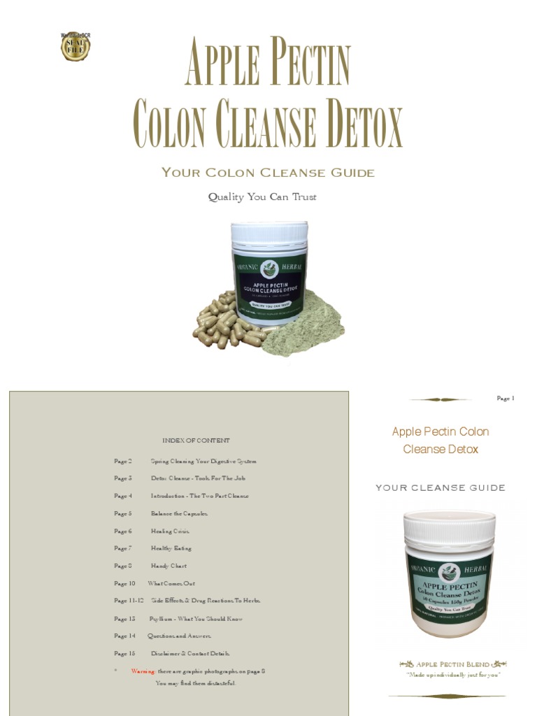 Apple Pectin Detox PDF
