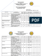 TOS IN Mathematics 5 Third