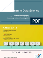 Introduction To Data Science