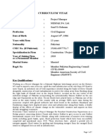 Curriculum Vitae: Page 1 of 7