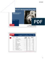 Management Consulting - Lecture 2