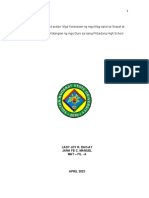 Socio-Occupational Profile NG Mga Guro NG Kabacan Wesleyan Academy, Inc. at Ang Lebel NG Emosyonal at Sosyal Na Kakayahan Sa Pagtuturo