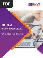 GK Tornado Sbi Clerk Mains Exam 2022 Eng Final 601683539516290-1