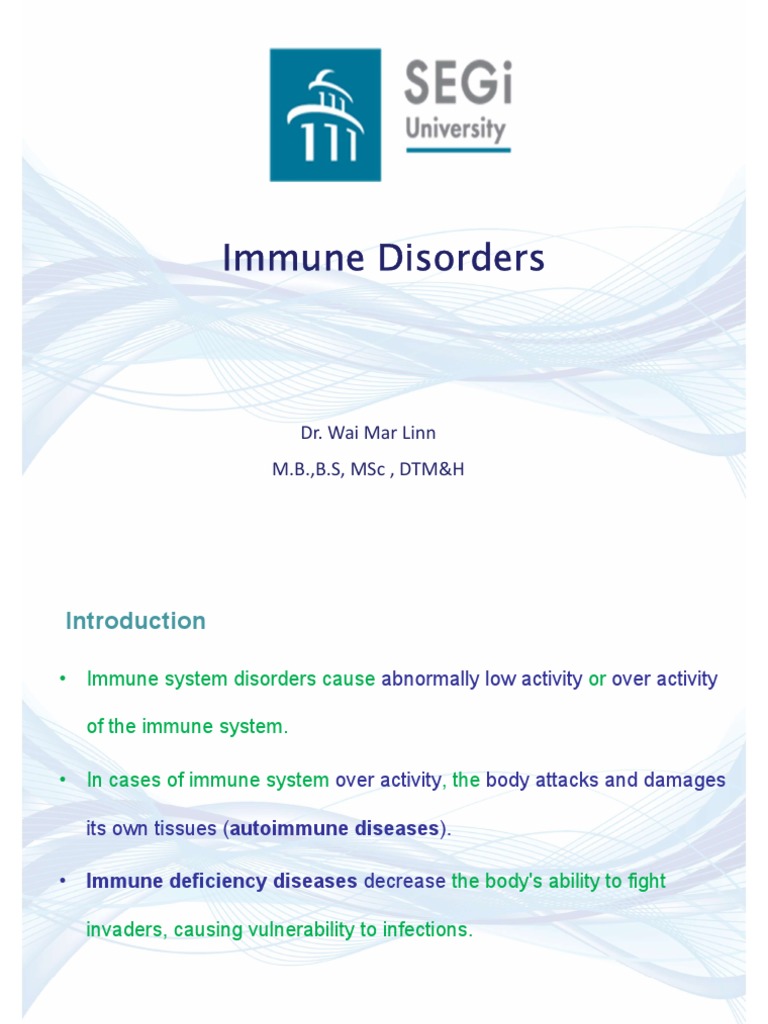 Immune Disorder | PDF | Autoimmune Disease | Immune System