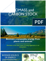 Biomass & Carbon Stock