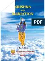 Krishna and Mediation by Prof V K Ahuja