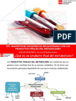 Uf3.magnitudes Bioquímicas Relacionadas Con Los Productos Finales Del Metabolismo