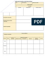 Esquema de Planificacion Por Unidad