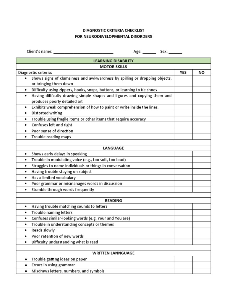 learning-disabilities-checklist-example-pdf-word-learning