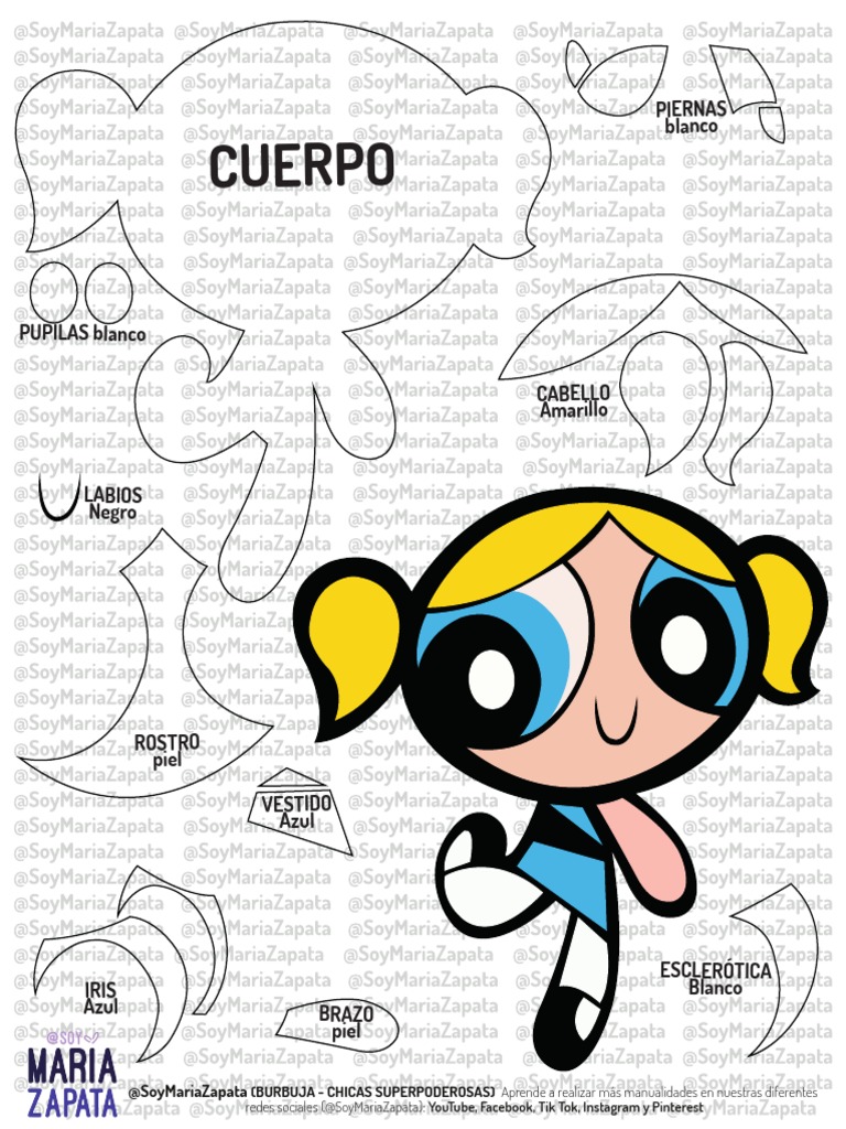 Manualidades de Burbuja Superpoderosa | PDF