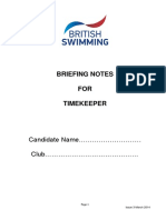 Timekeeper Workbook