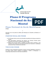 Plano e Programa de SM