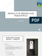 L6 Refractive Errors and Paeds