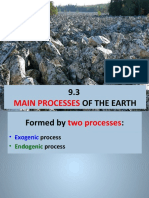 9.3 Main Processes of Earth