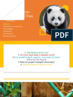 English Project About Zoos