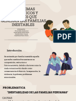 Presentación Roles e Importancia de La Familia en La Educación Inclusiva Moderno Minimalista A Línea Con Ilustraciones Beige