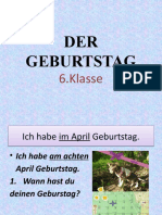 Geburtstag Bildworterbucher