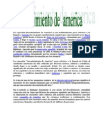 La Expresión Descubrimiento de América Se Usa Habitualmente para Referirse A La Llegada A América de Un Grupo Expedicionario Español Que