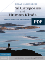 Khalidi2013 - Natural Categories and Human Kinds