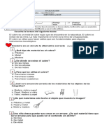 Evaluacion de Los Materialess