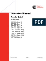 Cummins OTPC Series Operator Manual