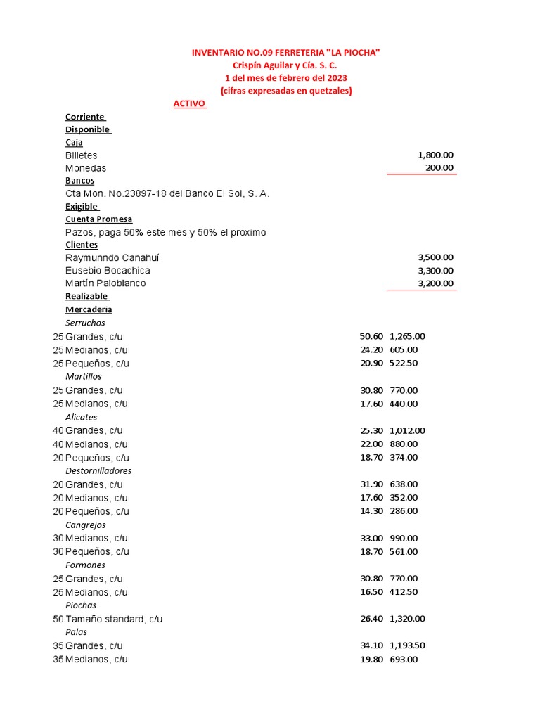Practiquemos Contabilidad 6 Pdf Contabilidad Dinero