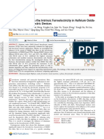 The Doping Effect On The Intrinsic Ferroelectricity in Hafnium Oxide-Based Nano-Ferroelectric Devices