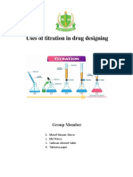 Uses of Titration in Drug Designing