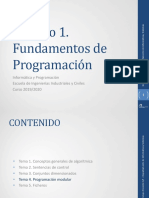 Teoría Basica de Programación