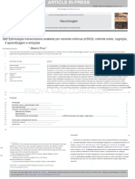 2-Transcranial Cerebellar Direct Current Stimulation (TCDCS) Motor Control, Cognition