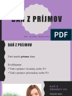 Daň Z Príjmov FO