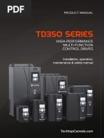 Techtop UserManual Topdrive350 Series