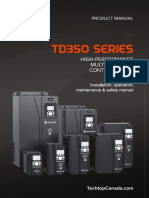 Techtop UserManual Topdrive350 Series