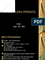 Bahan Ajar Hukum Acara Perdata