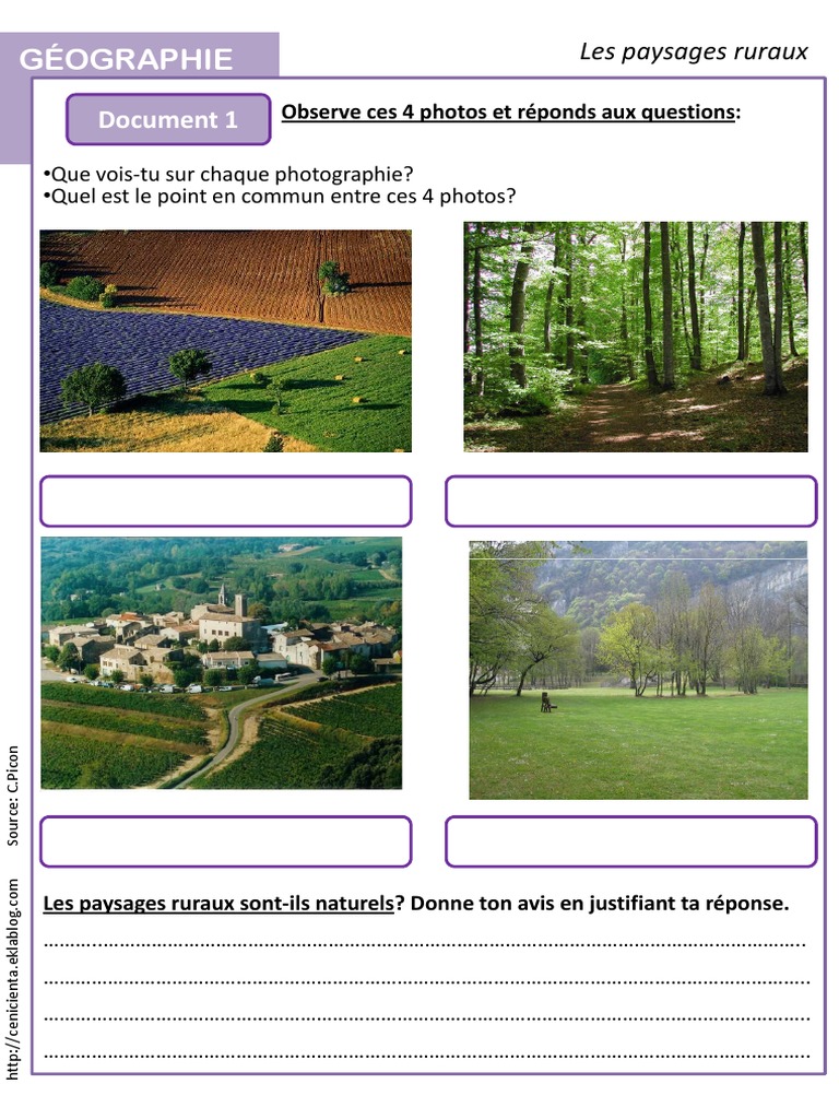 Types de paysages ruraux en France | PDF | Paysage | Agriculture