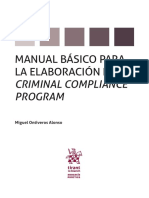 Manual Básico para La Elaboración de Un Criminal Compliance Program