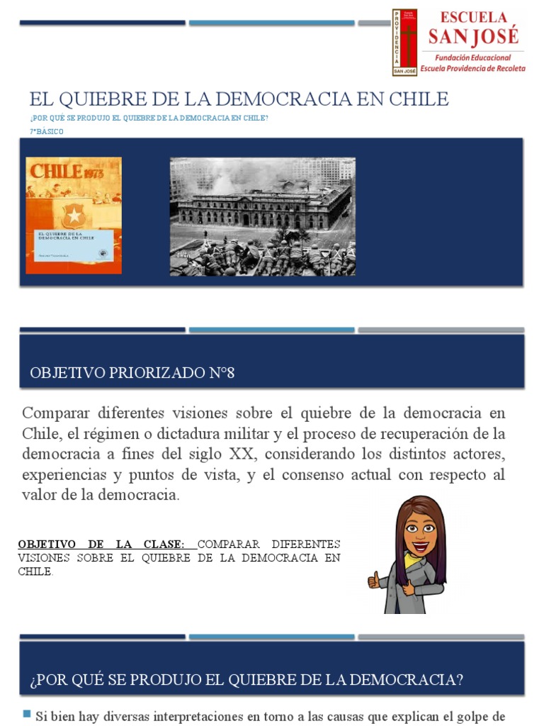 Quiebre y Recuperación de la Democracia en Chile | PDF | Chile | Democracia