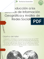 Introducción A Los Sistemas de Información Geográfica y Análisis de Redes Sociales
