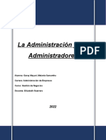 La Administracion y Los Administradores