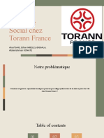 Cas de Dialogue Social Chez Torann France: Alsaf SAID, Ethan MBELEL-BISSALA, Abderrahman KONATE