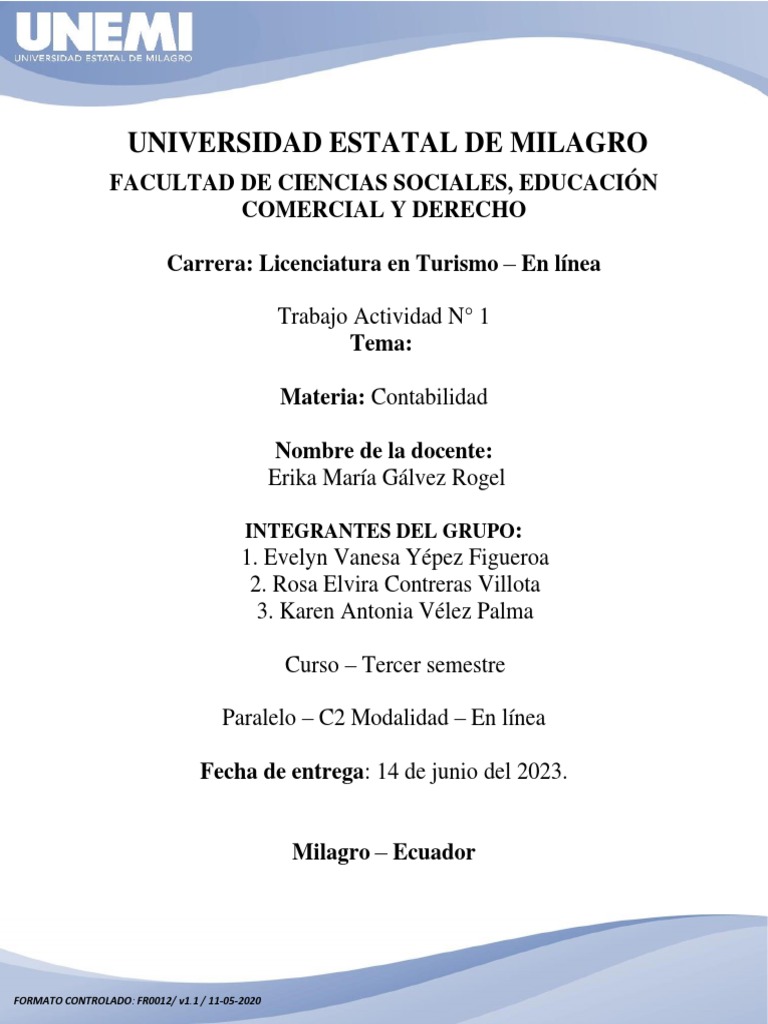 Practica Contabilidad Pdf Contabilidad Contabilidad De Gestión