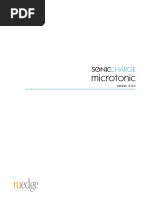 Microtonic User Guide