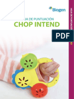 Hoja de Evaluacion CHOP INTEND