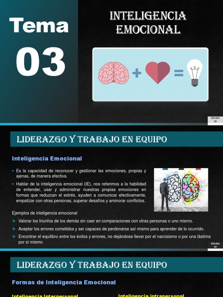 Liderazgo 3 | PDF | Inteligencia emocional | Las emociones