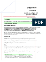 Instructivo de Llenado Formato VIDA