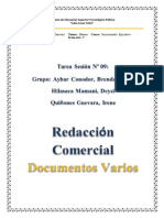 TAREA GRUPAL para Clase SES.09 - RED - COMERCIAL - CARTAS DE REMESA Y RESPUESTA