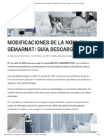Modificaciones de La NOM-001-SEMARNAT - Guía Descargable - Grupo Microanalisis