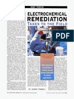 Electrochemical Remediation Takes To The Field