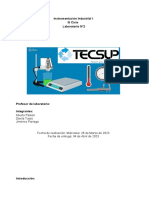 Instrumentación Industrial I III Ciclo Laboratorio N°2: Profesor de Laboratorio: Integrantes